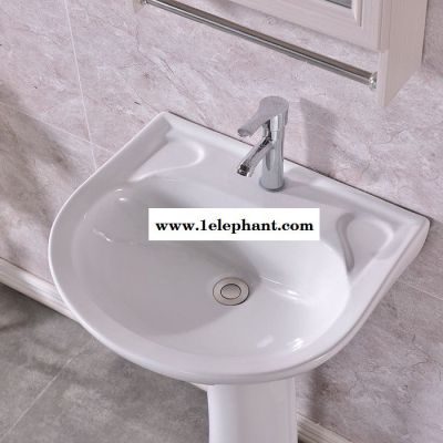 爱赏 陶瓷立柱盆  洗漱台生产厂家 批发工程卫浴  3303图3