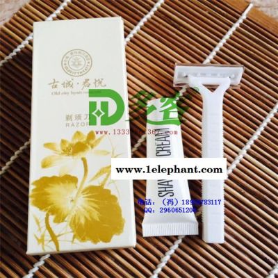 客栈客房一次性用品 一次性酒店洗漱用品 剃须刀图3