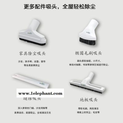 airstream M90 有线家用商用卧式中央吸尘器大功率强劲吸力混合过滤除尘除螨抑菌宾馆洗漱间床上地毯清洁图4