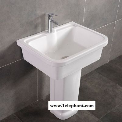 爱赏 陶瓷洗漱盆 阳台户外立柱盆批发 河南陶瓷卫浴厂家电话图4