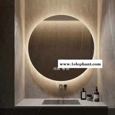 智能镜洗浴,LED蓝牙洗漱镜子,卫浴洗手间除雾镜,LED浴室镜,河北沙河工厂专业定制图3