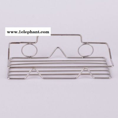 卫生间置物架壁挂式洗手间厕所收纳架浴室收纳架不锈钢洗漱免打孔图3