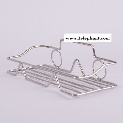 卫生间置物架壁挂式洗手间厕所收纳架浴室收纳架不锈钢洗漱免打孔图2