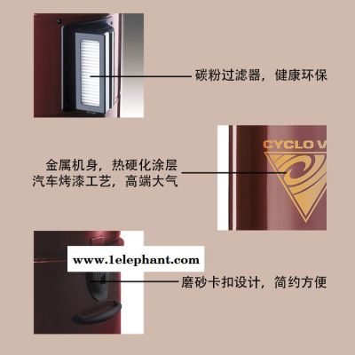 Cyclo Vac H715 中央吸尘器家用商用卧式大功率大吸力高效过滤除尘系统宾馆洗漱间室内清洁