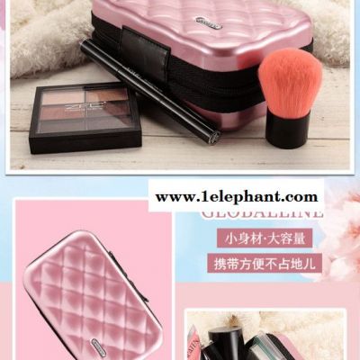 迷你化妆洗漱包收纳盒航空过夜包简约小号旅行箱式手拿包图4