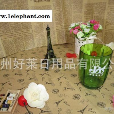 好莱大量现货 韩国进口洗漱用品牙杯 把杯卫浴洗漱用具可定制图2