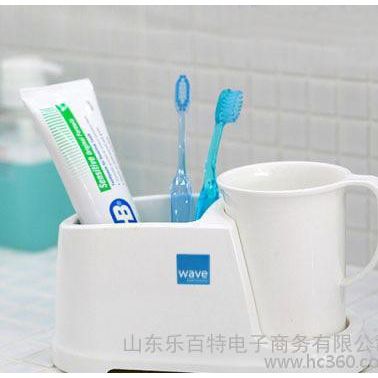 韩国进口昌信牙刷 牙具牙膏收纳桶 刷牙杯洗漱杯收纳整理