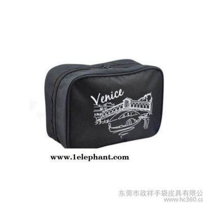 韩版洗漱包化妆品收纳包可爱内胆包中包女士化妆袋图3