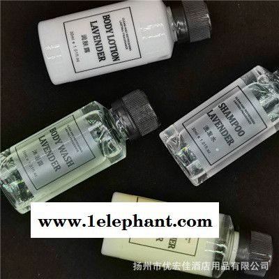 酒店宾馆一次性洗发水沐浴液 瓶装洗发液 客房一次性洗漱用品图5