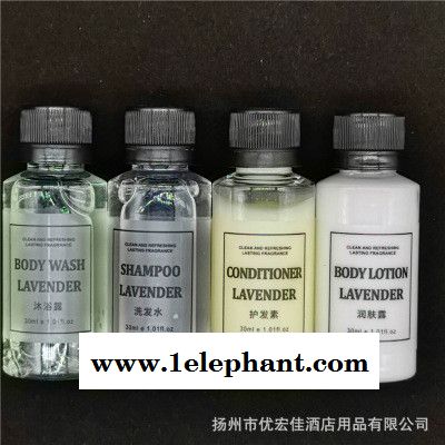 酒店宾馆一次性洗发水沐浴液 瓶装洗发液 客房一次性洗漱用品图4