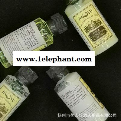 酒店宾馆一次性洗发水沐浴液 瓶装洗发液 客房一次性洗漱用品图3