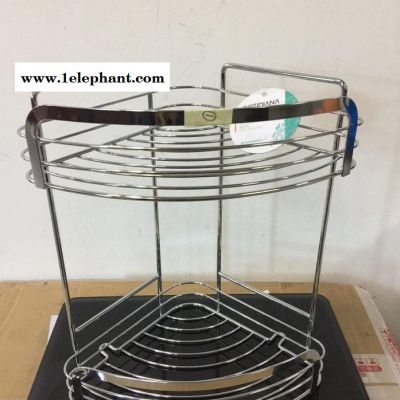 浴室三角置物架厕所免打孔收纳壁挂洗漱台洗手间卫生间洗澡间墙上图2