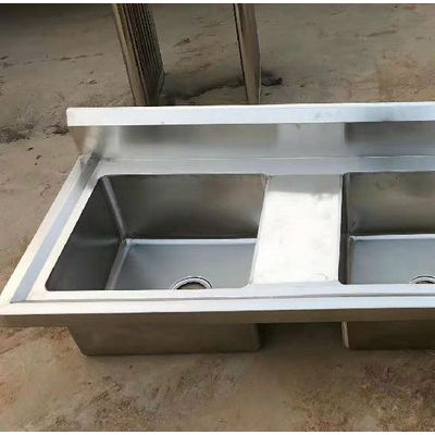 厨房洗菜盆 不锈钢水池厂家  批发厨房成品洗碗池  洗漱池 定制异形不锈钢水槽图2