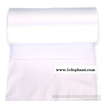 直销优云办公家用酒店宾馆一次性用品白色平口小垃圾袋45*50图3
