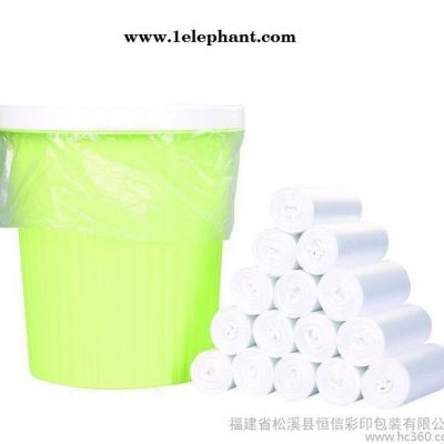 直销优云办公家用酒店宾馆一次性用品白色平口小垃圾袋45*50图2