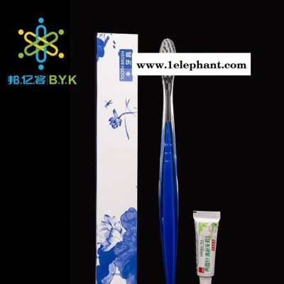 宾馆一次性洗漱用品 旅店招待所牙具六合一 酒店牙刷牙膏套装图2