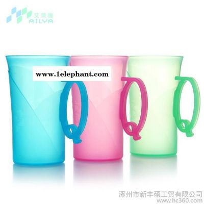 艾莱雅塑料Q版漱口杯刷牙杯炫彩牙洗漱口杯图3
