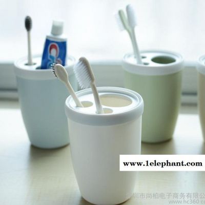 Ymer创意情侣漱口杯牙刷杯架套装 塑料刷牙杯旅行牙刷缸洗漱图2