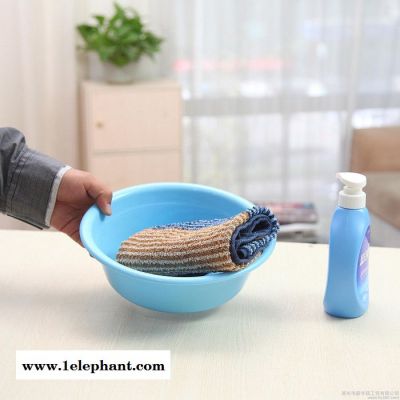 加厚塑料婴儿童洗菜洗衣洗澡洗漱洗清洗水果蔬菜大中小号豪华盆 盆底加厚,强化把手,抗图2