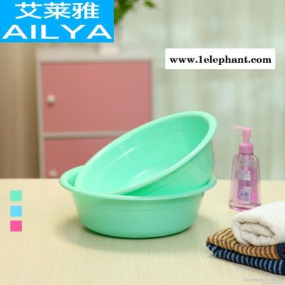 加厚塑料婴儿童洗菜洗衣洗澡洗漱洗清洗水果蔬菜大中小号豪华盆                盆底加厚，强化把手，抗图3