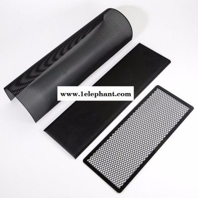 东莞PVC防尘网冲孔网.音响喇叭防尘网，黑色尼龙防尘网，耐高温高精密图3
