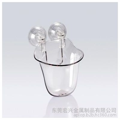 爱浦家居/舒适地带/东莞**环保PET材质吸壁式牙刷架/真空吸盘**吸力洗漱架/规模 热门浴室用品吸盘牙刷架/批发图8