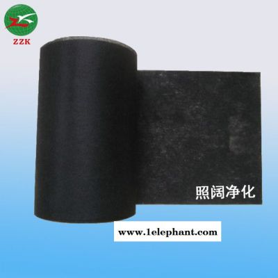 【照阔ZZK】批发活性炭棉,活性炭过滤棉,活性炭无纺布,除臭去异味,活性炭过滤器图2
