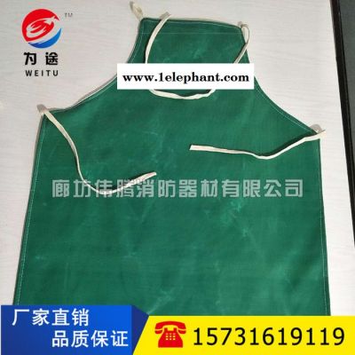 廊坊【伟腾】防酸防碱围裙，防火围裙**，品质保证！图3
