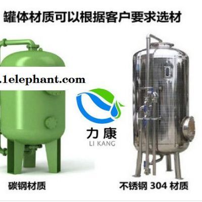 供应力康牌不锈钢活性炭机械过滤器 地下水河水湖水脱色除味吸附罐 活性炭过滤器图4