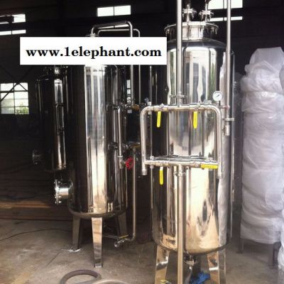 供应力康牌不锈钢活性炭机械过滤器 地下水河水湖水脱色除味吸附罐 活性炭过滤器图3