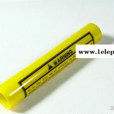 大量黄色警语管  防尘套  PVC护套  钢管套图2