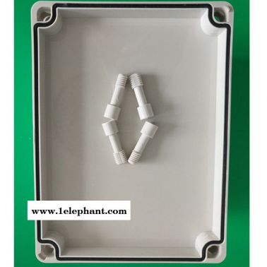洛麦尔防水防尘仪表端子盒接线盒150*200*130分线盒监控密封盒ABS塑料