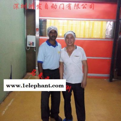 佛山顺德 防尘pvc工业货淋室快速门 值得信赖图4