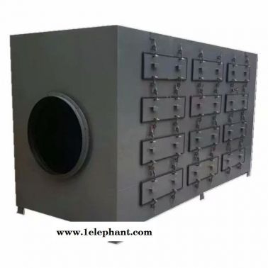 【绿然环保】活性炭吸附箱 卧式碳钢活性炭吸附箱 气吸附活性炭装置 现货
