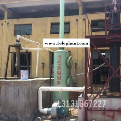 中富 工业脱硫除尘器 玻璃钢锅炉脱硫除尘器 黑烟废气净化喷淋脱硫塔 水浴除尘器环保处理设备 活性炭吸附塔**图2