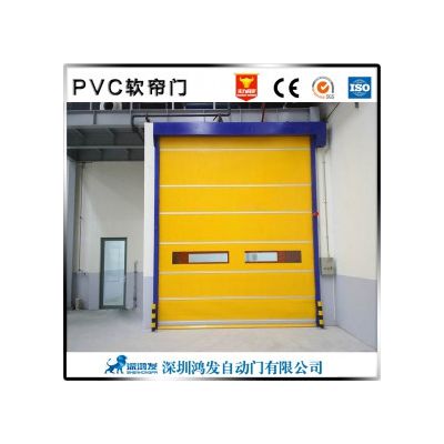 深圳PVC快速卷帘门批发厂家各式快速门质保免费维修 防尘卷帘门图2