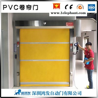 龙华防尘卷帘门地磁PVC卷帘门自动门感应快速门量身定制图5