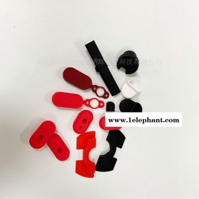 东莞翊辉定制硅胶防尘塞 汽车充电USB硅胶塞 非标硅胶配件定做图3