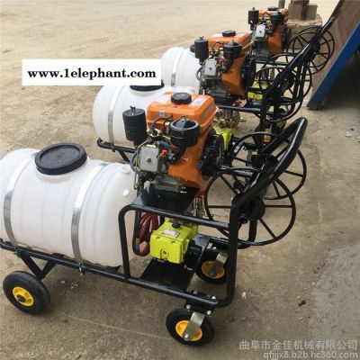 果园牵引式打药机 金佳大型打药车 公园防尘降温喷洒机图5