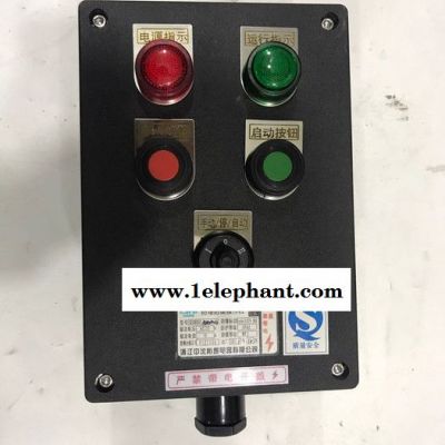 中沈防爆FZC 防水防尘防腐操作柱fzc-a2d2l fzc-a2d2b1k1l 带立柱适用于I II 区ip65图2