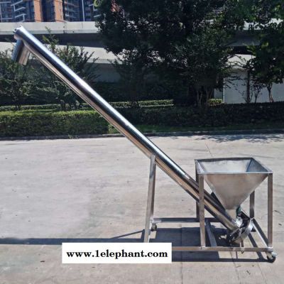 角度可调玉米小麦螺旋传送机 防尘密闭装置加工上料机图4