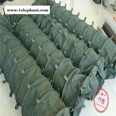 卓普伸缩式帆布软连接  耐磨防尘帆布风管图8