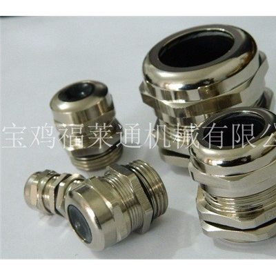 福莱通CGB-M20 铜镀镍防水格兰头 防水防尘电缆固定头生产厂家图5