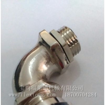 福莱通CGB-M20 铜镀镍防水格兰头 防水防尘电缆固定头生产厂家图4