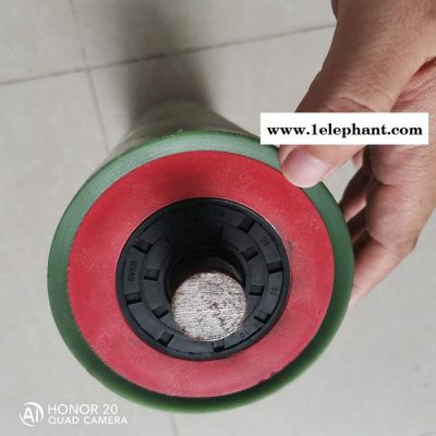 防尘防水耐磨托辊 高分子输送托辊 槽型托辊型号图2