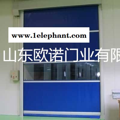 刷卡防尘防爆**抗风感应遥控快速门 pvc卷帘门图3