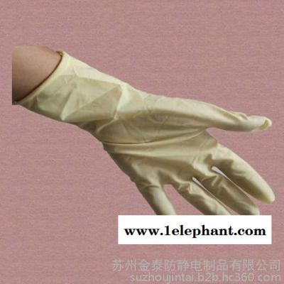 无尘布手套 双面防静电手套  条纹手套  防静电点塑手套  防静电防滑手套  劳保手套图3