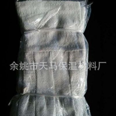 生产 石棉全棉手套 劳保手套 16寸耐高温分指石棉手套图3