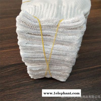 600克棉纱手套白色线手套工作手套劳保作业手套耐磨透气漂白纱线手套建筑手套普通劳保手套图7