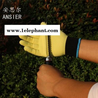 外贸**耐热性耐磨损特级锦纶尼龙防静电阻燃保暖电子厂劳保手套图2